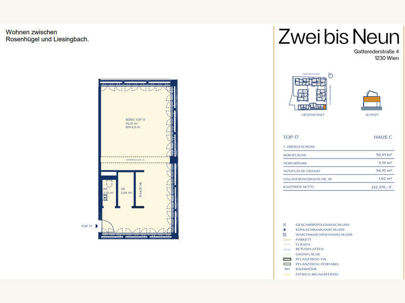 Büro in 1230  - 2