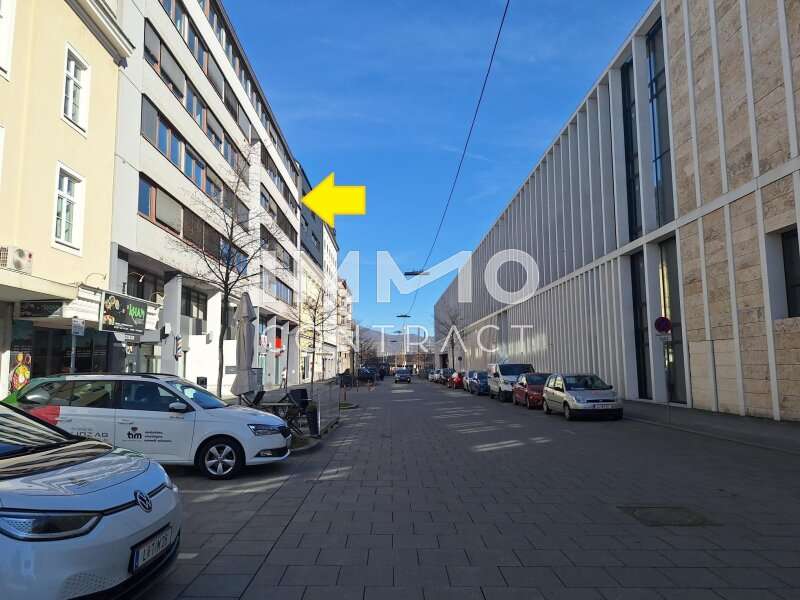 Foto mit Pfeil OG6 - Bild 2 von 14 Büro/Praxis in 4020 - 2