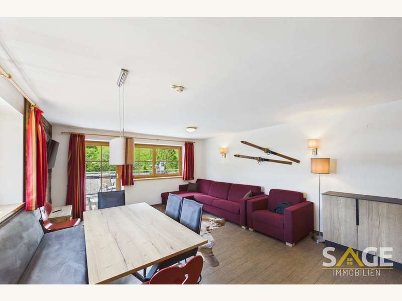 Wohnzimmer - Bild 2 von 6 Renditeobjekt in 5753 - 2