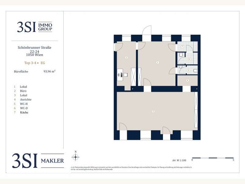 Büro/Praxis Wien - Bild 13 von 13 Büro/Praxis in 1050 - 13