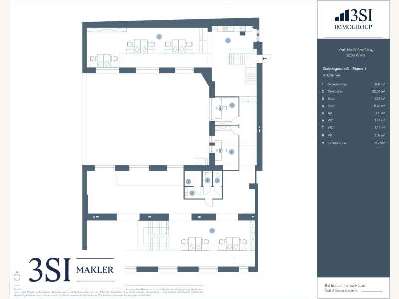 Büro/Praxis Wien - Bild 12 von 12 Büro/Praxis in 1200 - 12